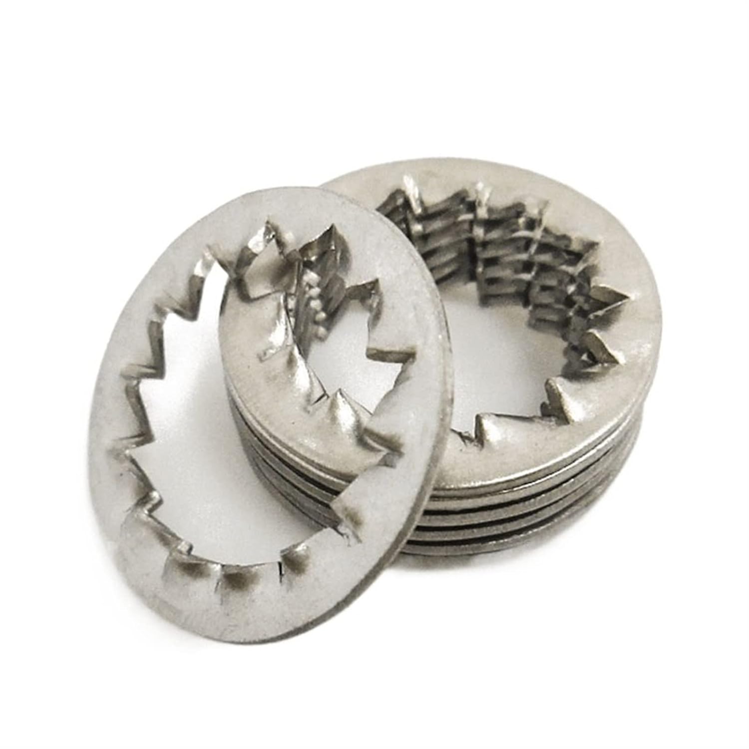 Lock washers,Star washers Flat Washers Stainless Steel A2 Internal Teeth Locking Washer, and Rust Resistance(M14 (30pcs))(M4 (200pcs))