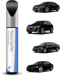 LY9B Brilliant Black Touch Up Paint Compatible with Audi Exact Match Chips and Nicks Touch Up