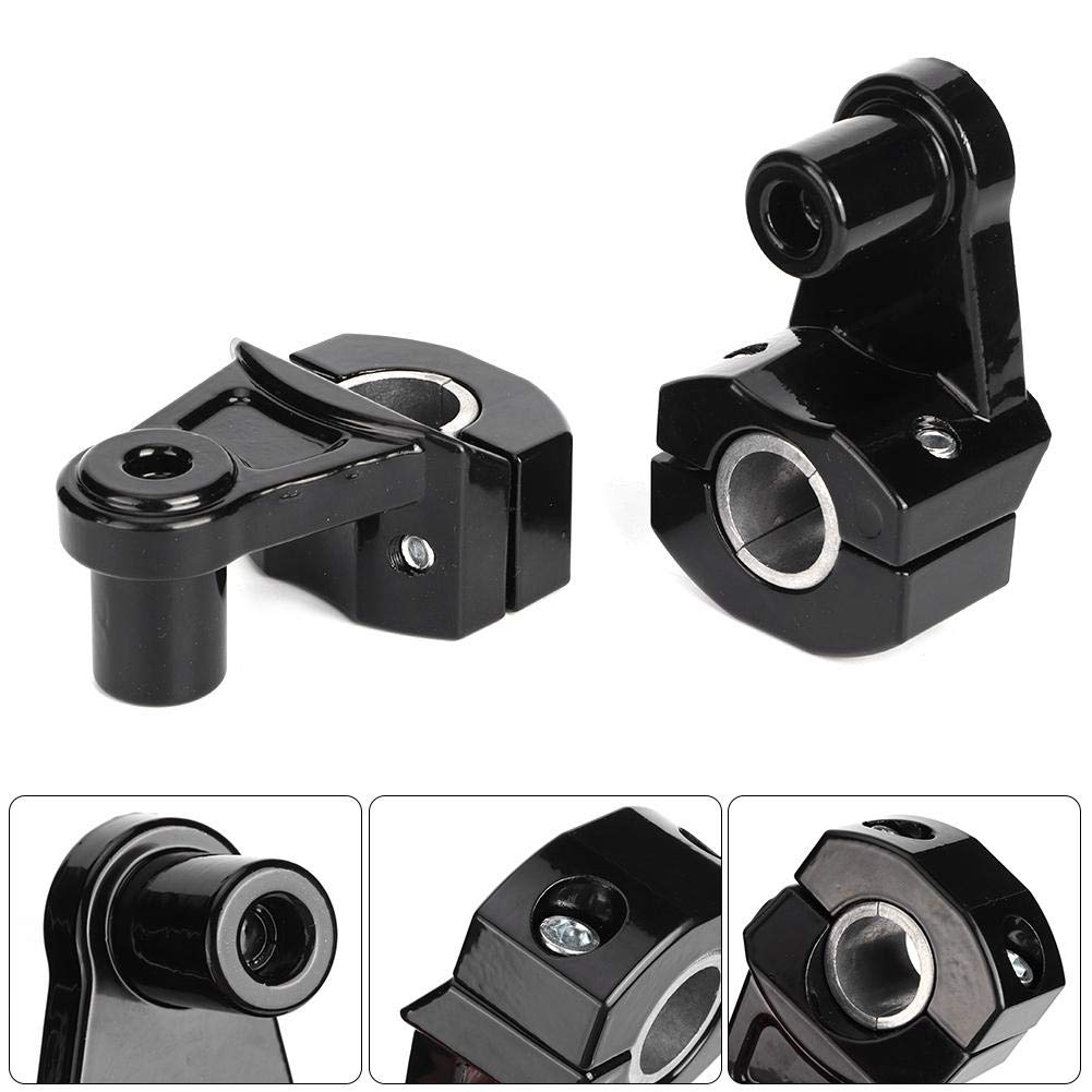 Rehausseurs de guidon, universel réglable 22 mm/28 mm moto guidon montage pinces Riser
