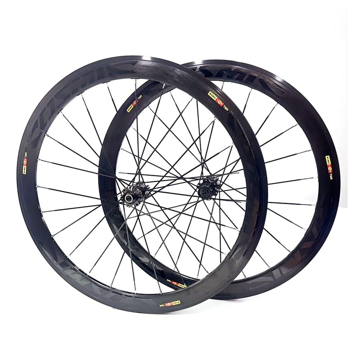Juego De Ruedas De Bicicleta Carretera 700C Llantas Aleación Aluminio 50mm