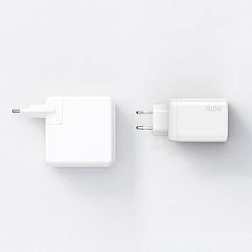 Mcdodo CH-0120 GaN Serie 100W 2C1A Mini GaN Şarj Cihazı (EU Plug – Beyaz)