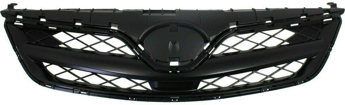 Front Bumper Grille Assembly Set Upper + Lower For 2011-2013 Toyota Corolla Direct Replacement