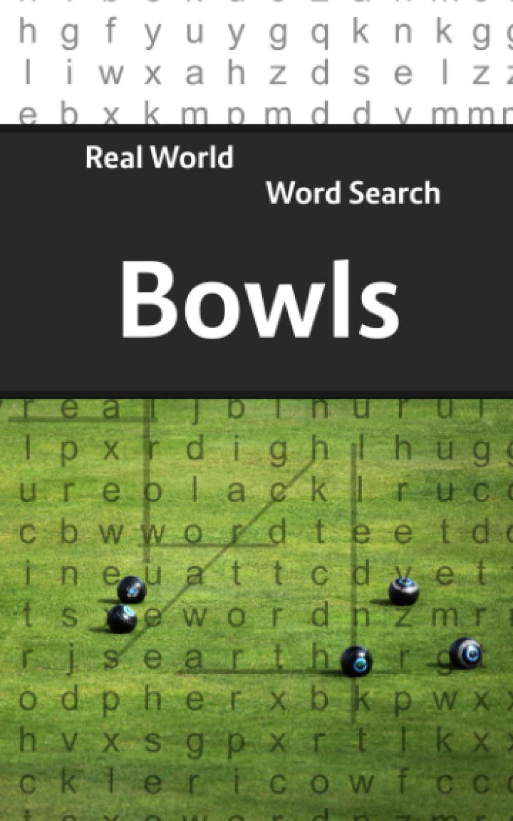 Real World Word Search: Bowls