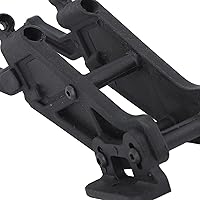 Vista 6 de Soporte de ala trasera de coche, soporte de montaje para patas de alerón de ABS, soporte de montaje para ZD Racing 18 coches