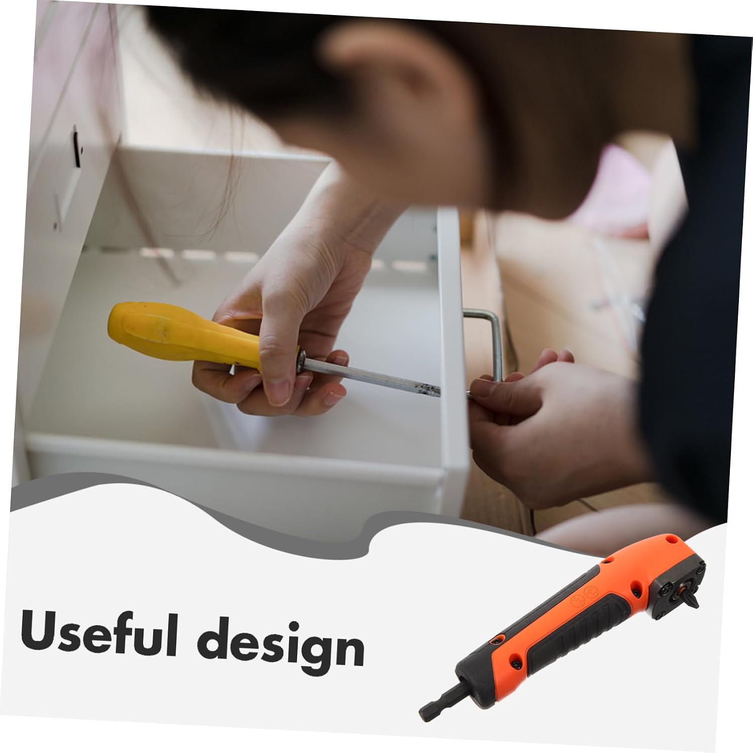 Veemoon Right Angle Drill Adapter Pivoting Bit Holder Multi-purpose Extension Tool for Tight Spaces Impact Driver Accessory for Electric Screwdrivers and Drills