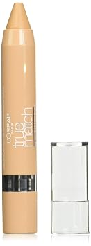 LOreal Paris True Match Super Blendable Crayon Concealer, Light/Medium Warm, 0.1 oz.