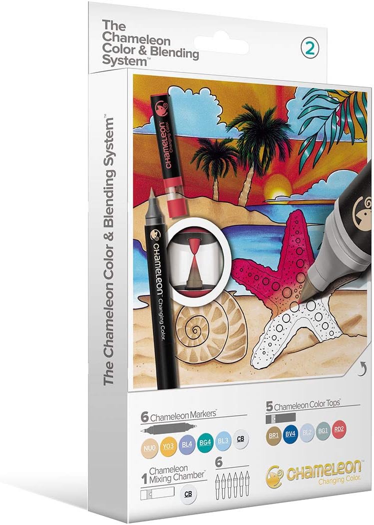 Amazon.com : Chameleon Color and Blending System Set 2 with Markers and ...