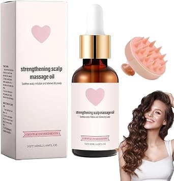 Golab Beauty Strengthening Scalp Massage Oil,Golab Beauty Hair Oil,Golâbbeauty Hair Oil,Scalp Oil Hair Growth Oil for Women, Nourishing & Volumizing 50ml/1.7oz(1 Pcs)