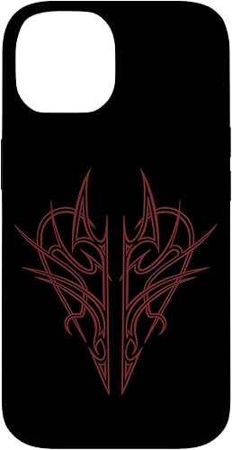 Miniatura 4 de Funda para iPhone 11 Goth Line Art Grunge Tattoo estético gótico corazón