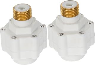 LABRIMP 2pcs Anti-Electric Wall Device Copper Isolation Barrier for Electric and Solar Water Heaters Prevents Leakage Ensures Safety and Versatile Protection