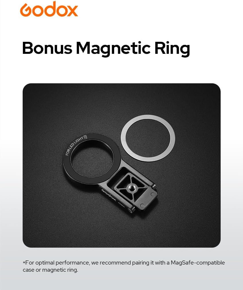 Godox AM01 Magnetic Bracket for The GODOX MA5R RGB Led Light
