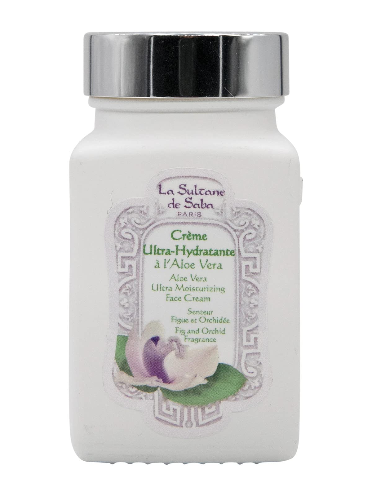 La Sultane de Saba - Crema facial hidratante con aloe vera orgánica, 100 ml