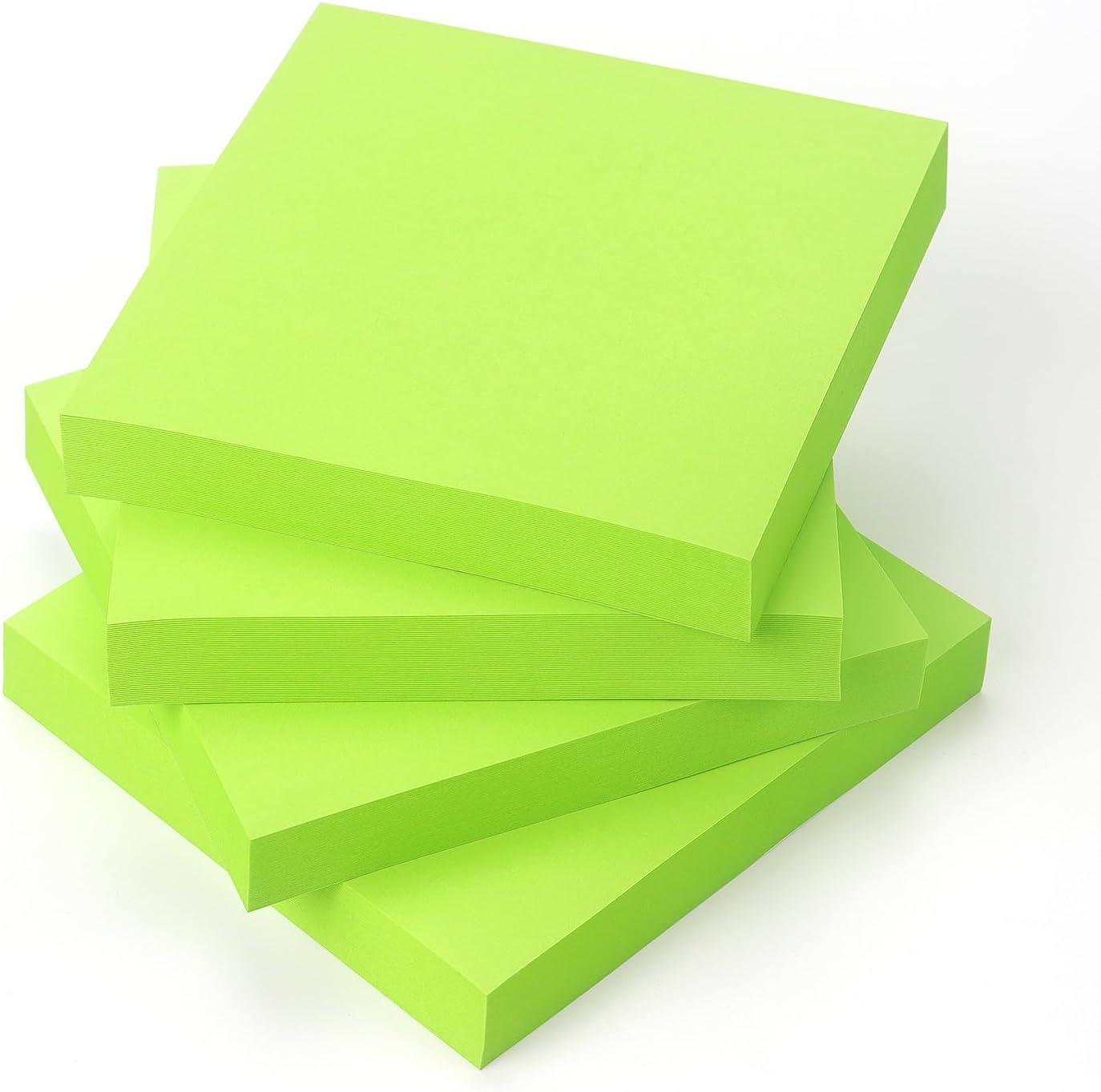 Sticky Notes 3x3 Pop Up with Bright Colors (Green), 4 Pads 90 Sheets/Pad image 4