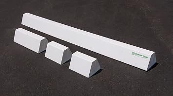 36 PVC Rooftop Support - Can Be Cut to Desired Length - Roof Blocks for Conduit - PVC Pipe Support for Gas Pipe, Conduit, HVAC Units, Mechanical, Condensate Lines on Roofs - from MIRO-CG