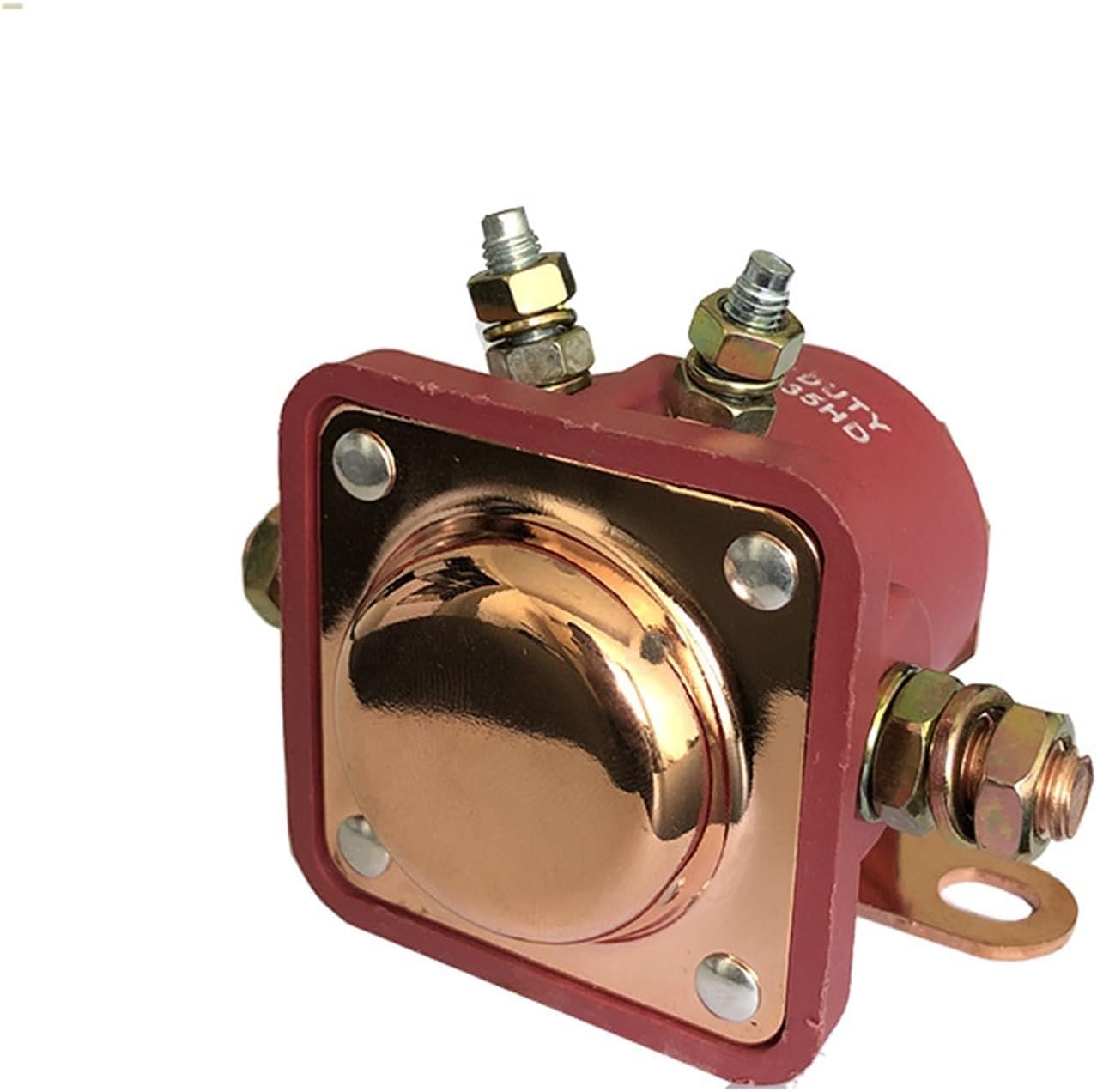 DC contactor red Shell SW-3 Motor Magnetic Switch Relay 4-pin Normally Open Relay