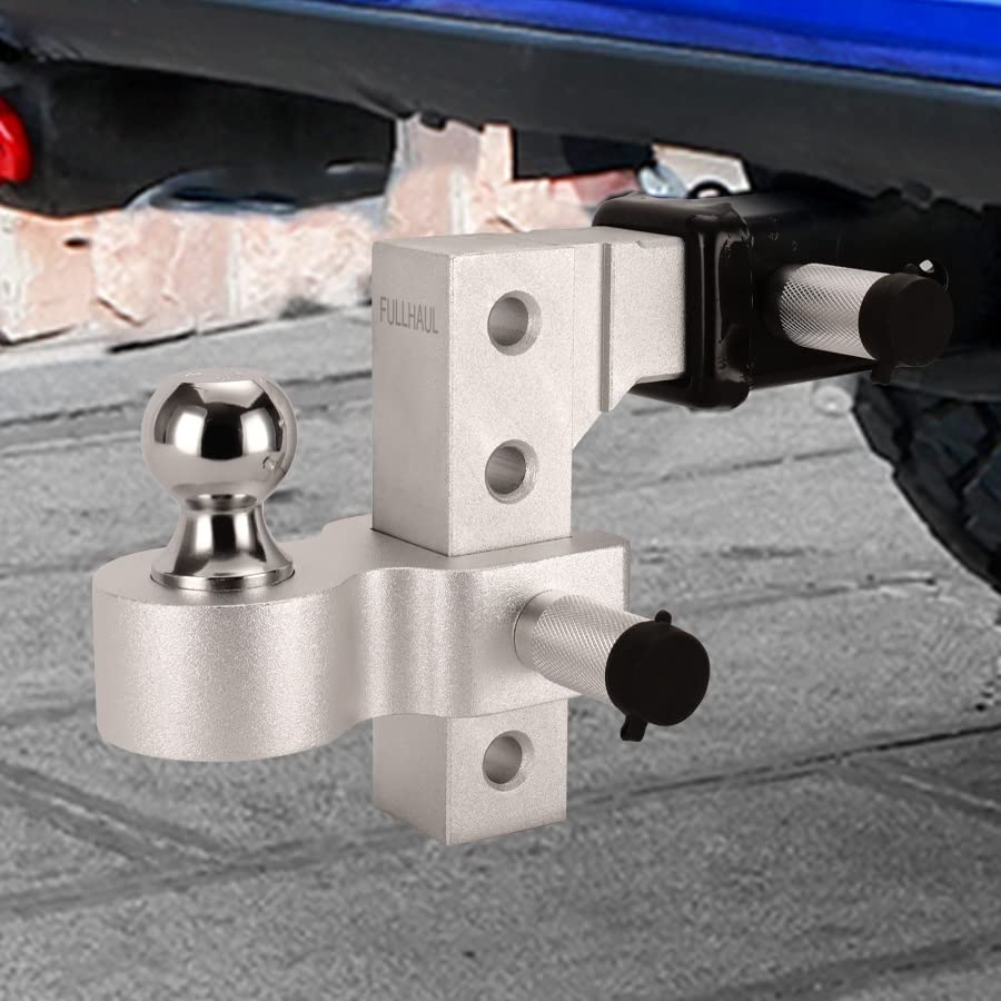 FULLHAUL Adjustable Trailer Hitch Ball Mount with Forged Aluminum Shank ...
