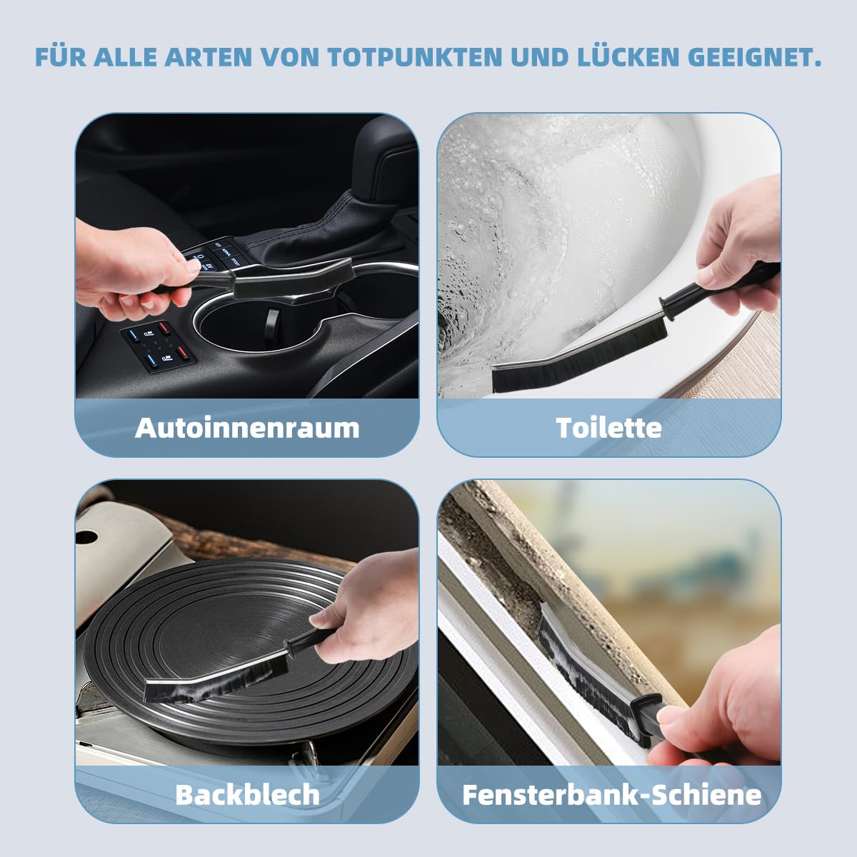 Lot De 12 Brosses De Nettoyage – Brosse De Nettoyage à Poils