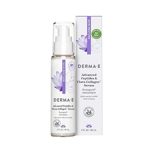 Miniatura 2 de DERMA E Advanced Peptides and Vegan Flora-Colágeno Suero 2 oz + Suero Ultra Hidratante Dewy Skin 2 oz