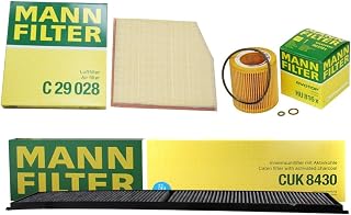 Mann Oil Air Carbon Cabin Filter Service Kit for BMW E82 E88 E90 335i xDrive X1