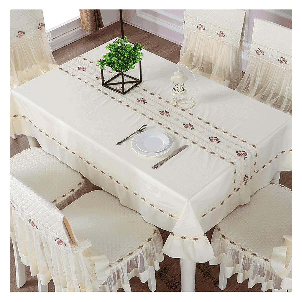 Nappe rectangulaire et carrée pour repas de famille