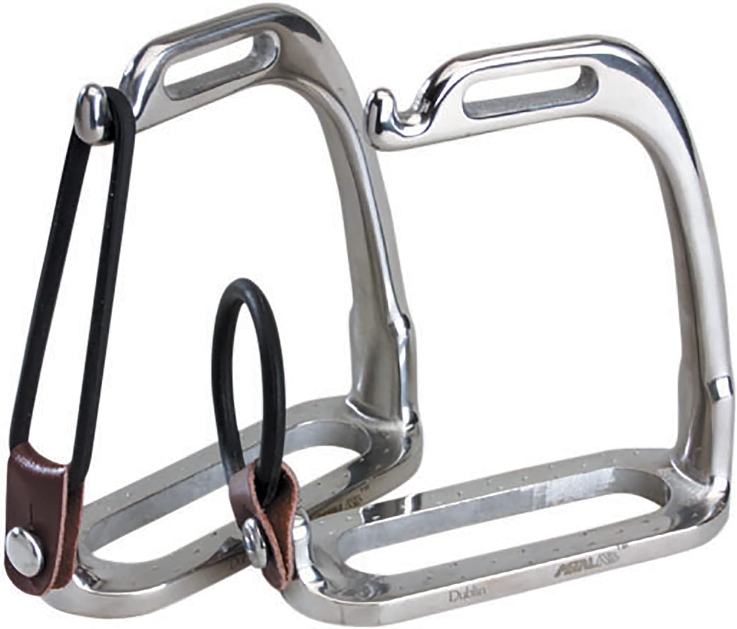 Stainless Steel Peacock Stirrup Irons