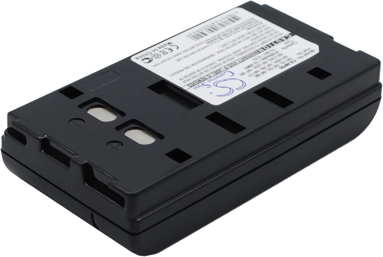 VI VINTRONS 2100mAh Ni-NH Battery for Sony 10D, NP-33, NP-55, NP-66, NP-66H, NP-68, NP-77, NP-98,