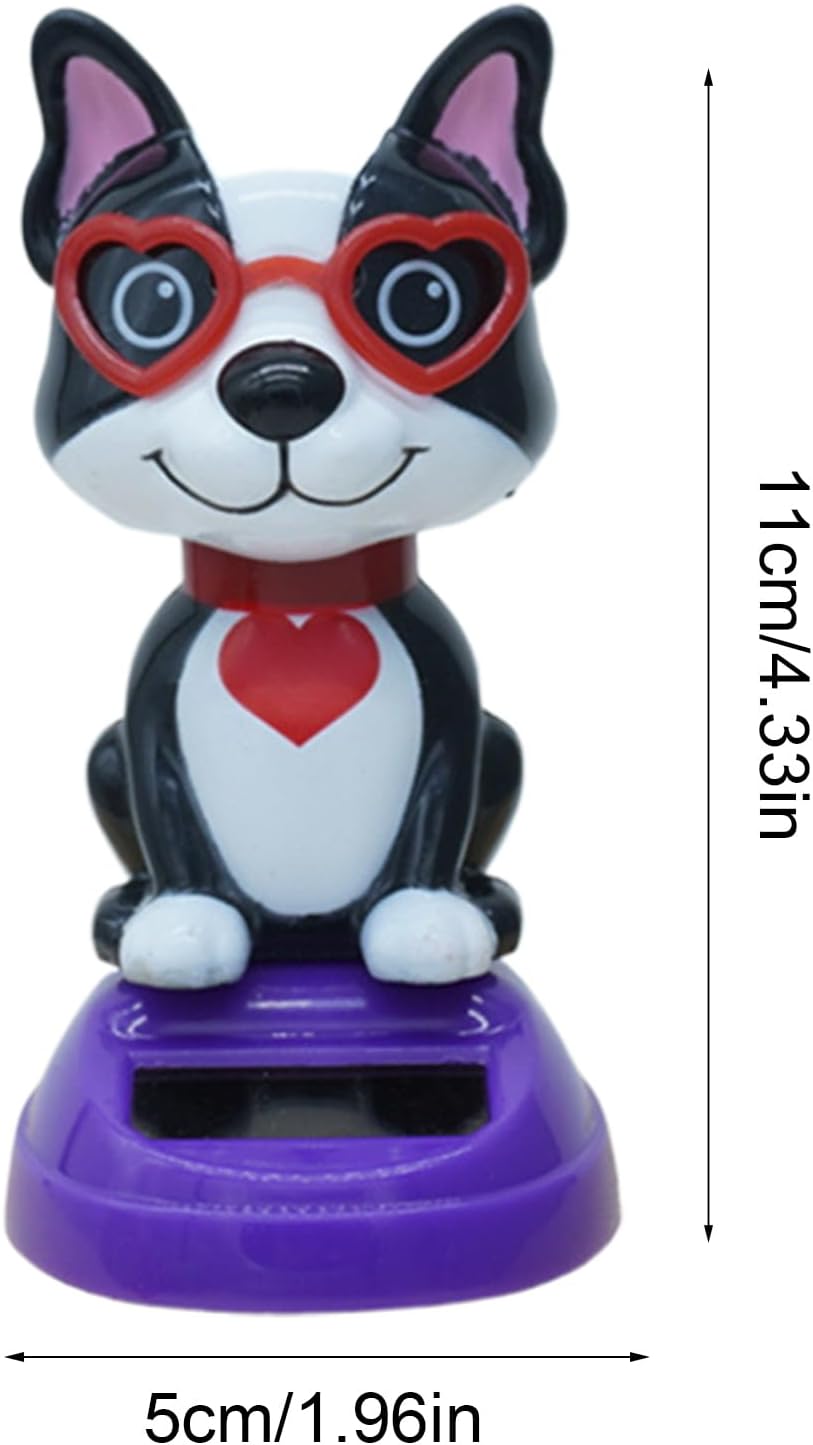 Solar Powered Dancing Figurines Toy Solar Animal Figures Dancer Ornaments Fun Car Dashboard Home Decoration image 2