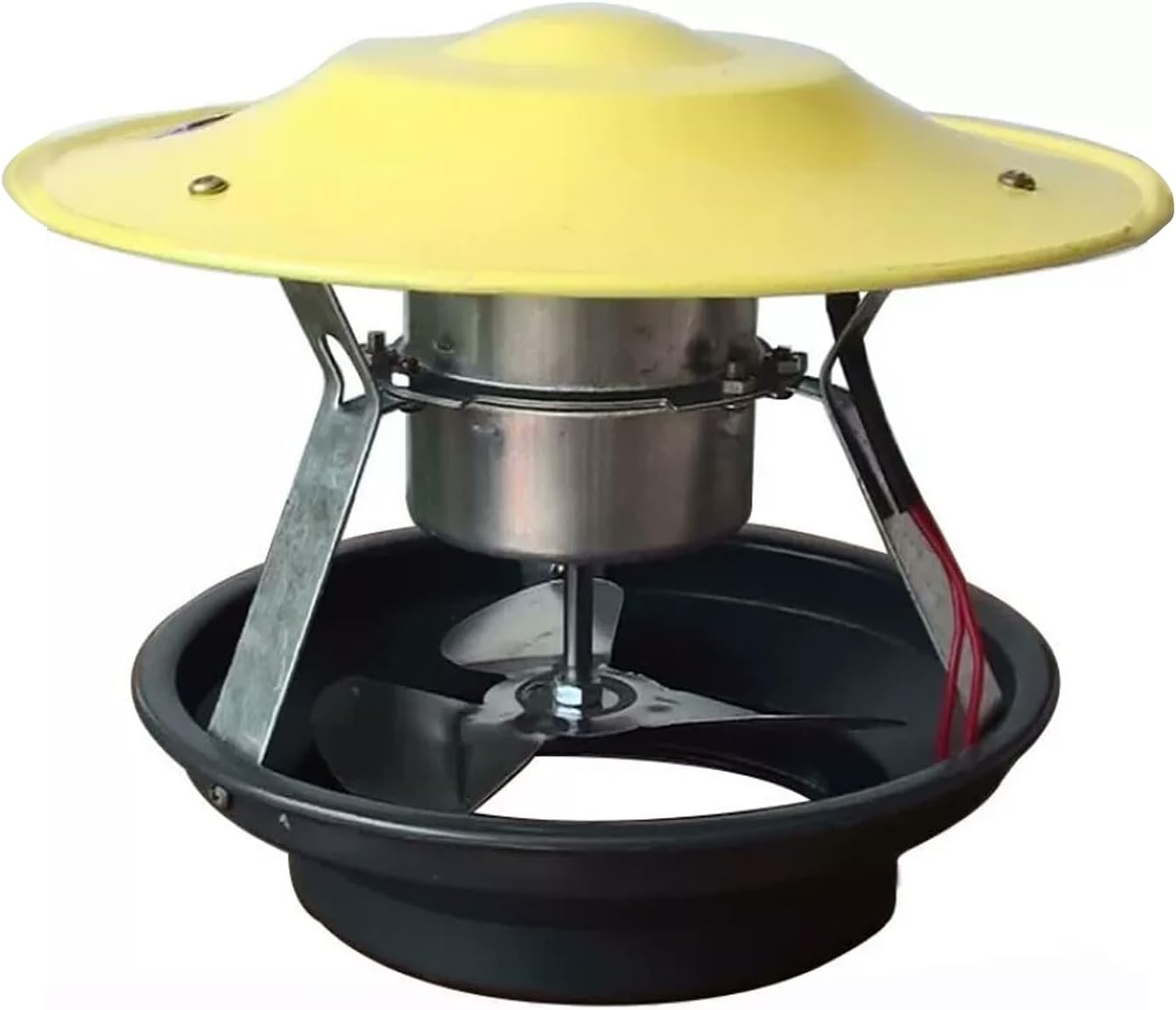 Household Roof Chimney Exhaust Smoke Machine, Chimney Ventilation Fan, Induced Draft Fan for Chimney, Fireplace Exhaust Fan 50W
