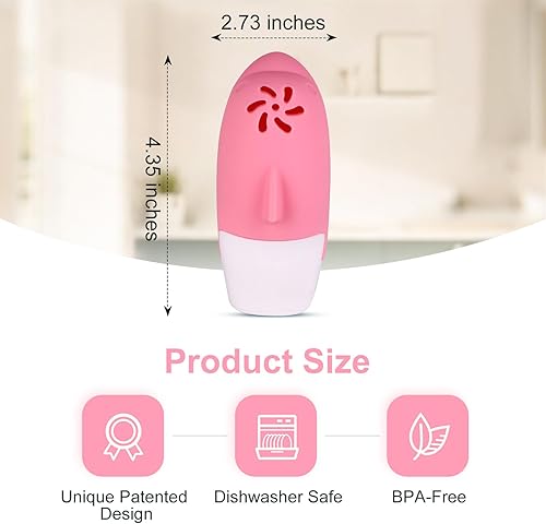 Miniatura 2 de Lindo desodorante para nevera, limpiador de refrigerador Dolphin, ambientador de olores para congelador, añade bicarbonato de sodio reutilizable,