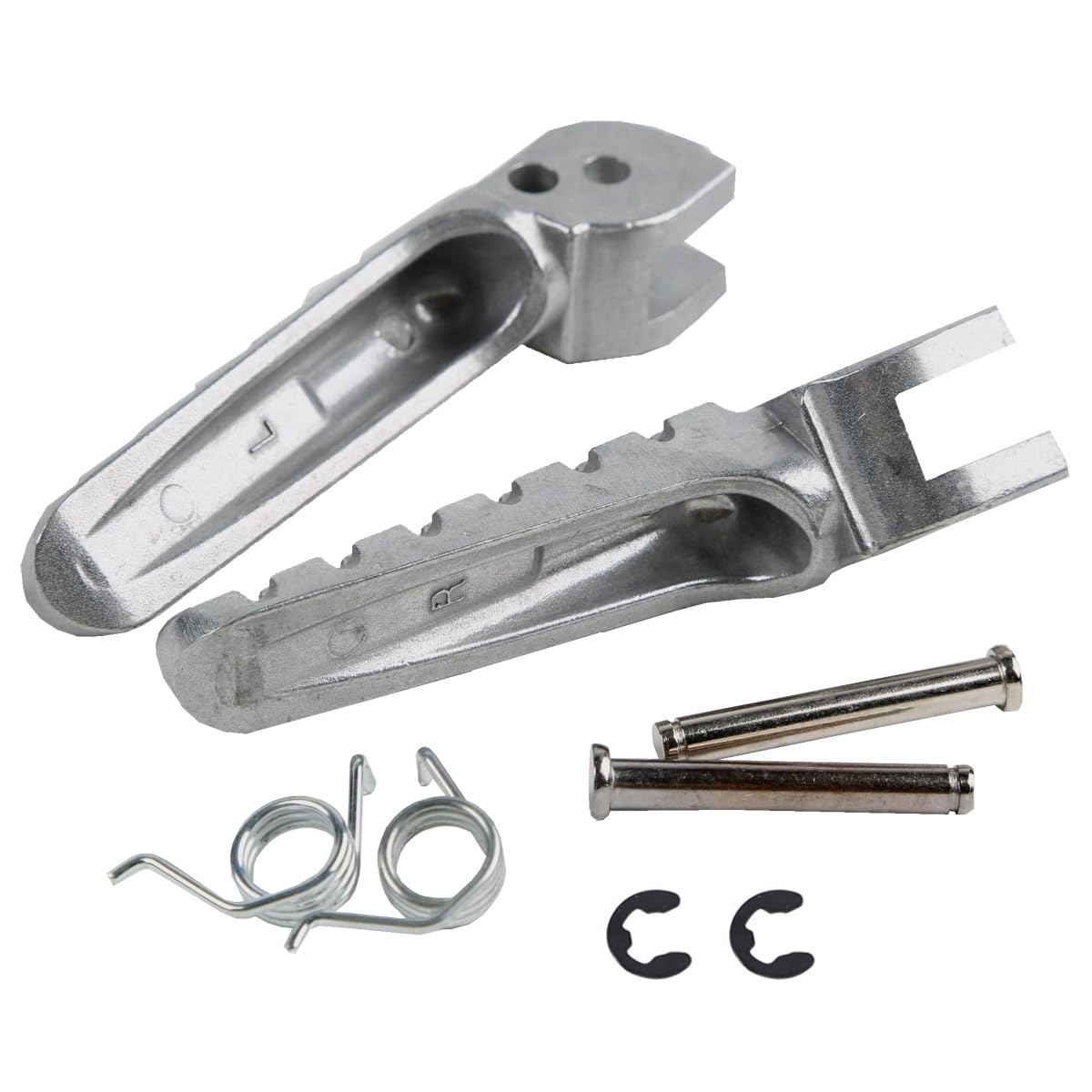 Poggiapiedi Moto Pedane Autista Anteriore Adatto per Ducati Monster 696 796 2009-2014