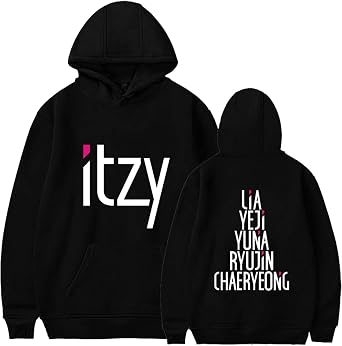 Xllife Kpop Itzy Same Hoodie Lia Yeji Yuna Ryujin Chaeryeong Sweater Jacket