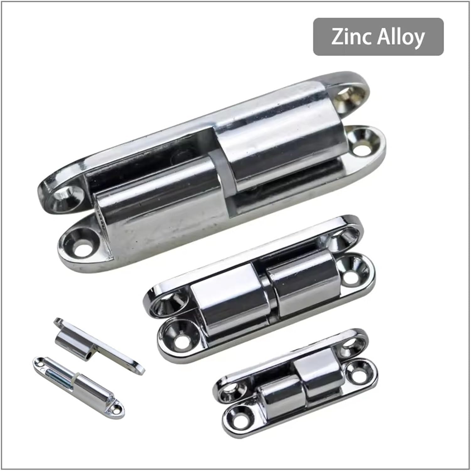 Zinc Alloy Detachable Door Hinge Industrial Electromechanical Equipment Cabinet Corner 1Pcs(Large Size)
