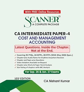 Scanner CA Intermediate Cost Accounting