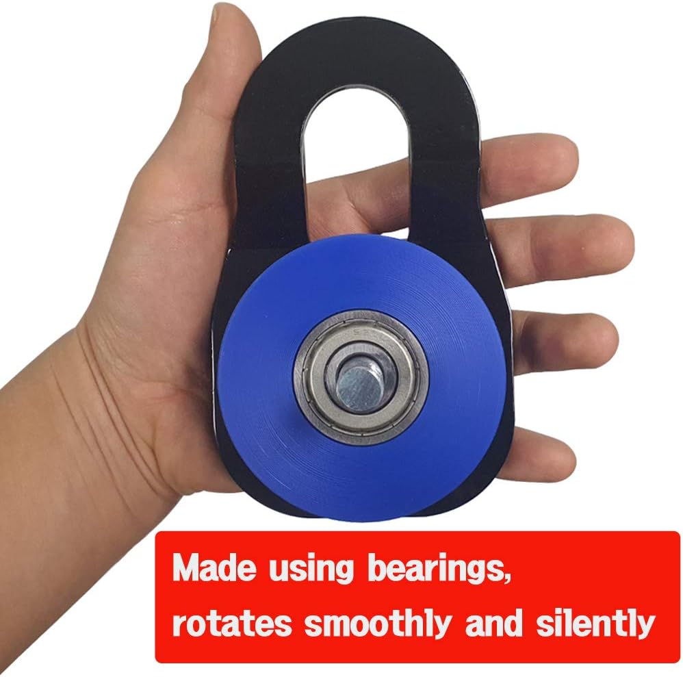 SSACK Snatch Block Snatch Pulley Block for Winches Synthetic Rope Max Load 29,000 lbs : Automotive