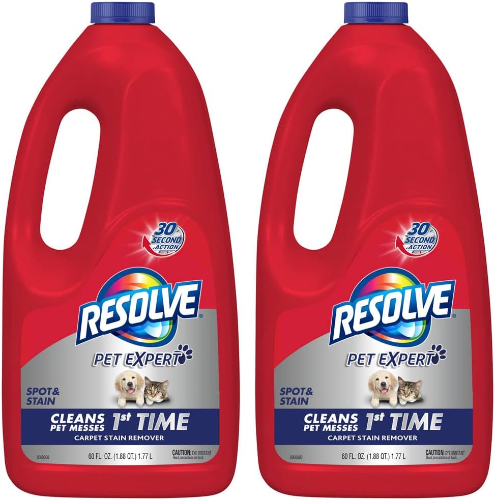 Resolve Pet Stain & Odor Carpet Cleaner Refill, 60 FL Oz