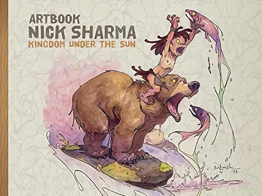 Portada de Art Book Nick Sharma: Kingdom Under the Sun