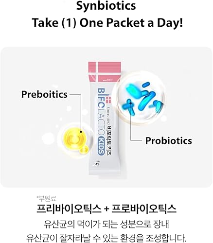 Miniatura 6 de Bifolacto Kids Probióticos para la salud digestiva de los niños, fabricados en Dinamarca con 120 años de experiencia en probióticos, tecnología