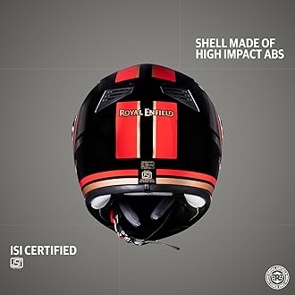 Royal Enfield Stunner FF GL.Black/RED D.Visor M-580MM