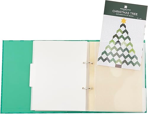 Miniatura 3 de Missouri Star - Patrones de costura para colcha, juego de 10 patrones con carpeta de almacenamiento, guías de costura fáciles de usar para proyectos