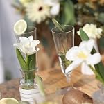 100 Flûtes de champagne en plastique Pcs, Verres de Champagne transparents jetables, 5oz Verres à vin en plastique, assembler des coupes de champagne en plastique pour les coupes à cocktail de mariage par soirée