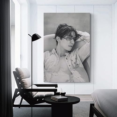Miniatura 3 de Póster de Actores Coreanos LeeS Dong Wook Handsome Póster de Pintura de Pared Póster de Arte Moderno Decoración para el Hogar Obras de Arte Idea de