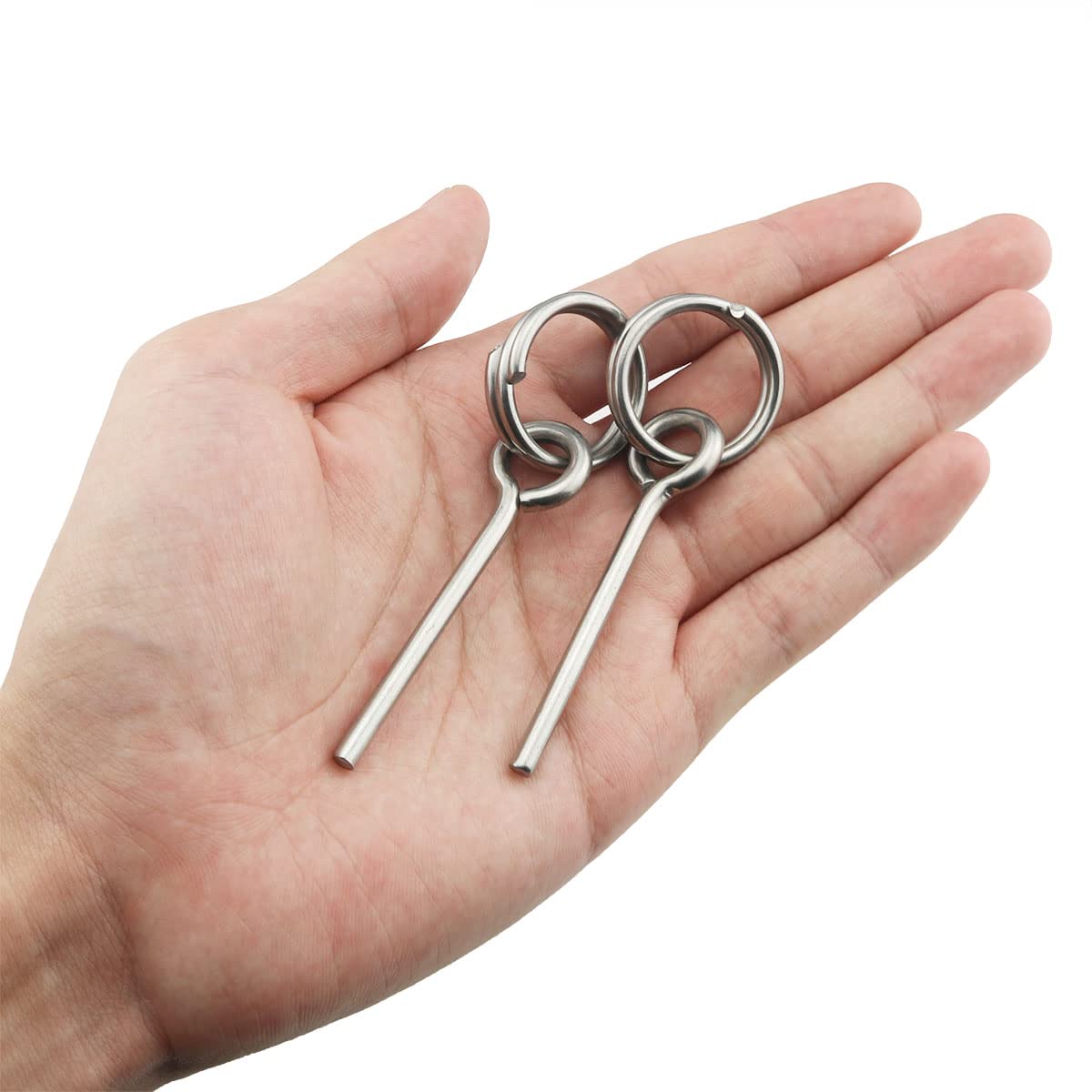 ring pin system zelt DGHAOP 4pcs Tent & Replacement Stainless Steel Tent Pole Connectors for Outdoor Camping Hiking Travel : Sports & Outdoors Available in two versions Gusti Leder Fahrradtasche Gusti camp kitchen box Größe::6