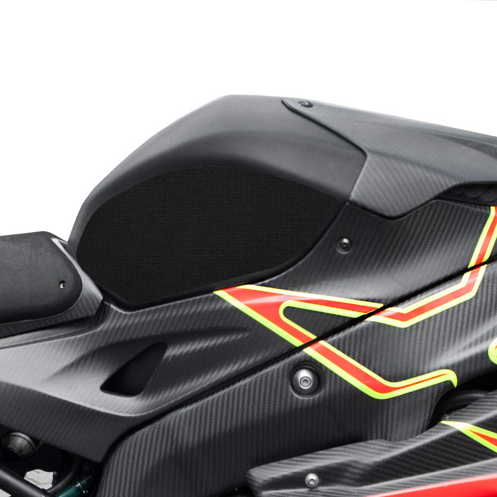 FOXXGRIP Tank Grip Tank Pads Tankaufkleber Schutzfolie Motorradtank schwarz RACEFOXX