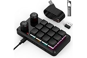 12-Key Mini Programmable Gaming Macro Pad Keyboard