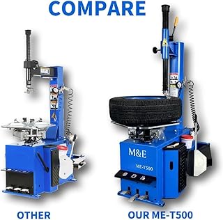 KATOOL 24" Tire Changer Machine Combo with Swing Arm ME-T500+ME-B620 Wheel Balancer Tire Machine Tire Repair Wheel Changers