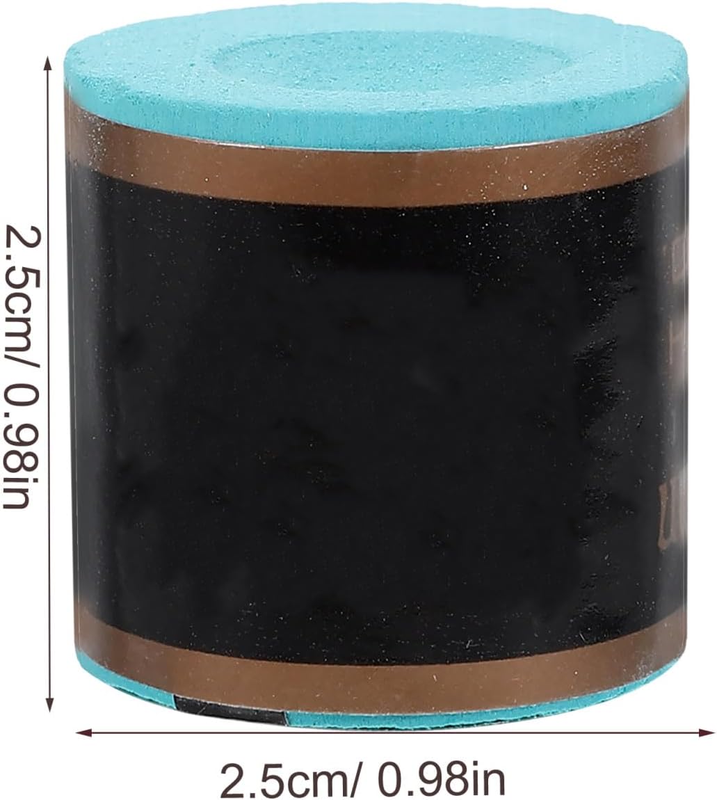KICHOUSE 4Pcs Wear Resistant Pool Cue Chalk Set Professional Billiard Chalks for Pool Table Accessories Portable and Essential for Billiards Enthusiasts