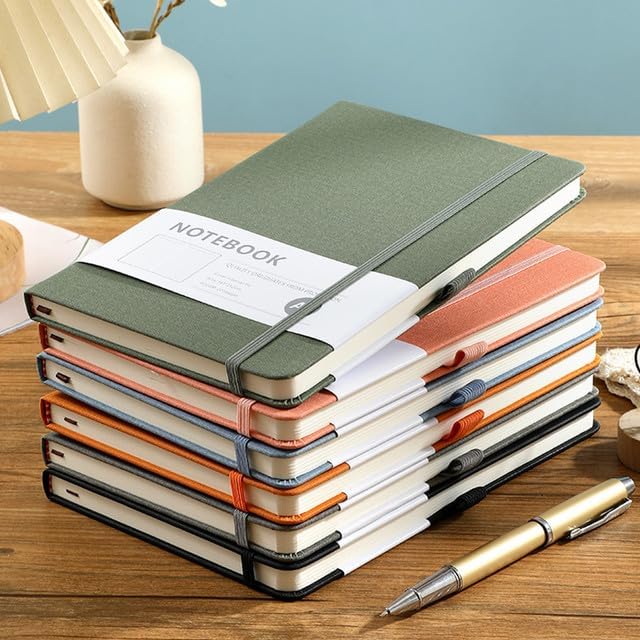 Miniatura 6 de Cuaderno personalizado, puede grabar logotipo, textoimagen, cuaderno A5 personalizable, diario diario para escritura, 192 páginas rayadas de 8.3 x