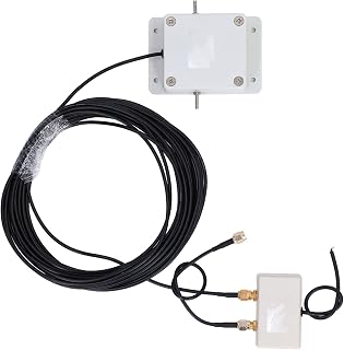 MLA 30 Plus Loop Antenna, Aktive Empfangsantenne MLA-30 Loop Active Receiver Funkantenne USB-Netzteil 0.5-30MHz 9‑14V für Den Außenbereich
