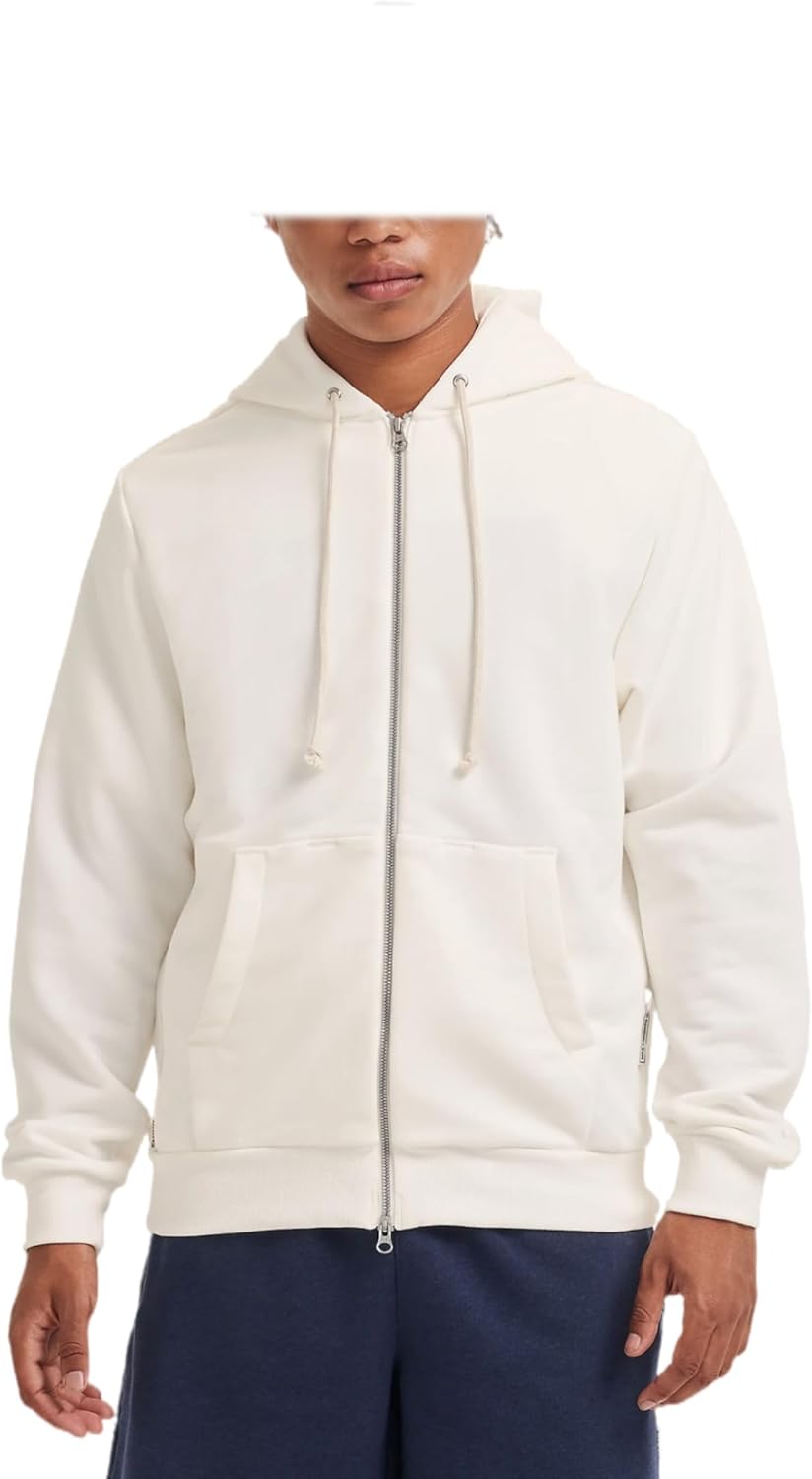 Nike Standard Issue Men's Dri-FIT Full-Zip Basketball Hoodie (FZ0222-133, Sail/Pale Ivory) Size Medium