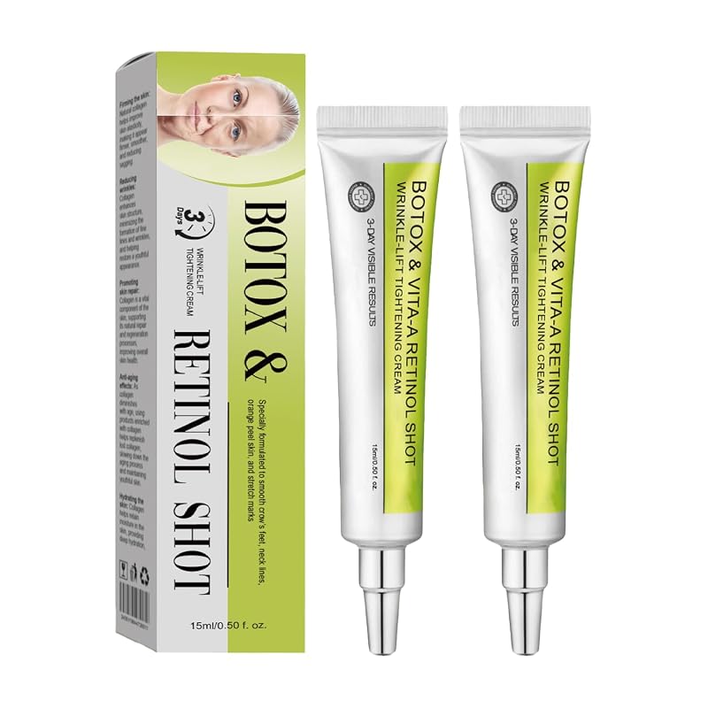 Creme facial Deuiosna Botoxmix & Vita-A Retinol Shot, 2 unidades